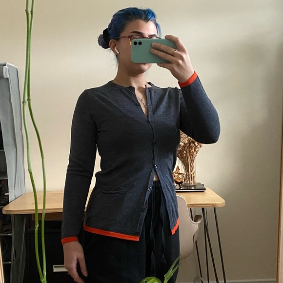 Bartolini Extrafine Merino wool cardigan - Picture 2 of 9